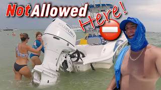 We were Not Allowed Here !! The New BEACH Bar