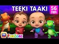 Teeki Taaki Action Song | Popular 3D Nursery Rhymes &amp; Baby Songs for Babies | ChuChu TV Funzone