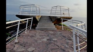 Mirador de la Peñona y museo de Anclas Philippe Cousteau. Salinas. Miradores de Asturias.