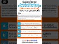 Salesforce Certified Platform Integration Architect Plat-Arch-204 Exam Practice Questions (Part 1)