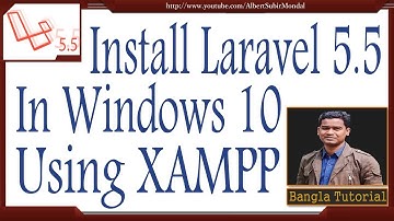 How to install Laravel 5.5 in Windows from Scratch Bangla Tutorial | Laravel 5.5 Tutorial in Bangla