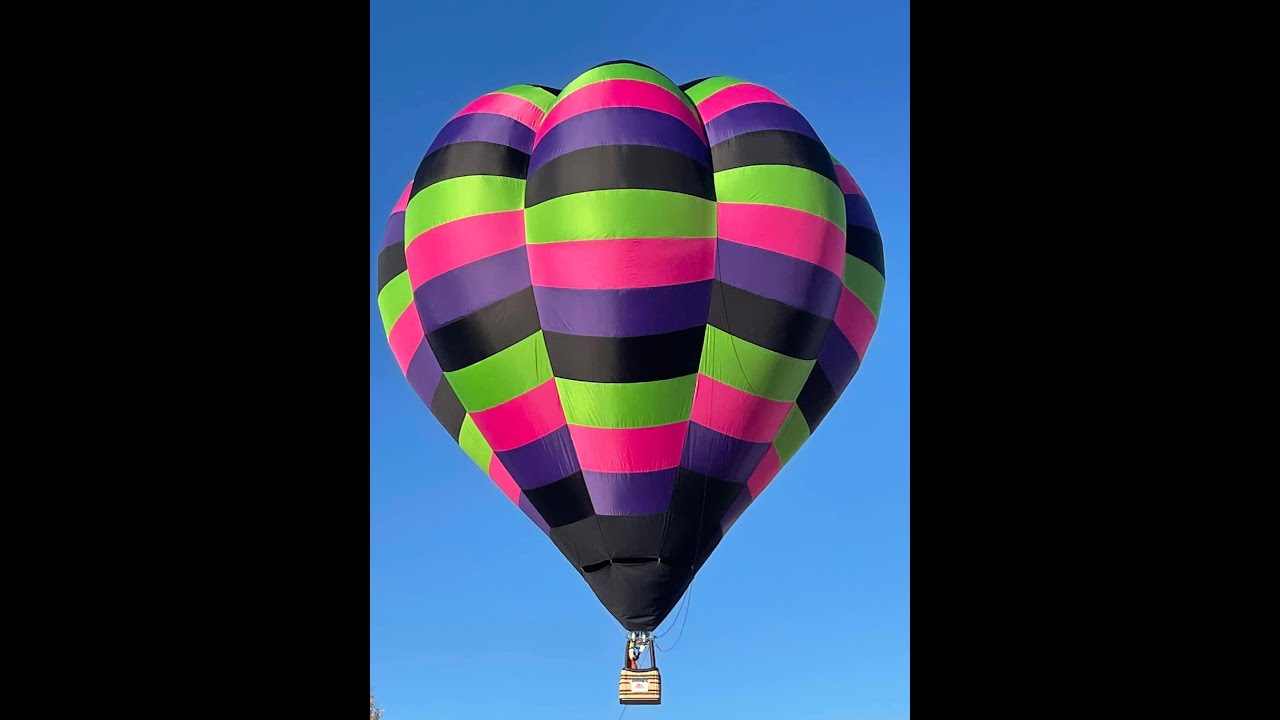 Remote Control Hot Air Balloon "Aurora" Construction, First Flight, and