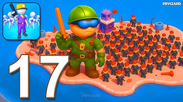 Army War Camp - Gameplay Walkthrough Part 17 - Army Base Defense Commander (iOS, Android)