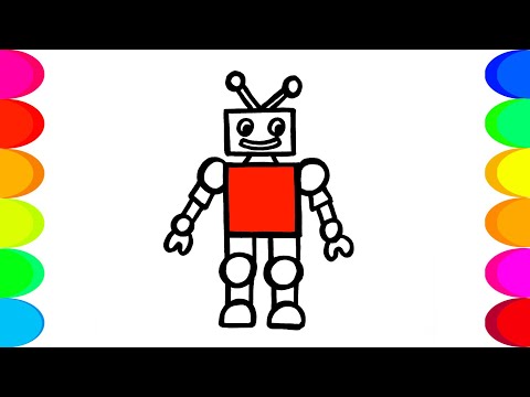 როგორ დავხატოთ რობოტი