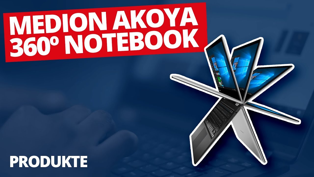 MEDION AKOYA E2228T - 360° Convertible-Notebook mit ...