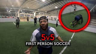 BACK AT SOFIVE! | First Person Football | Soccer POV Indoor Soccer