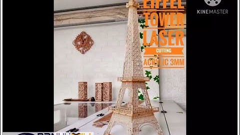 TEASER | 3D Eiffel Tower Laser Cutting