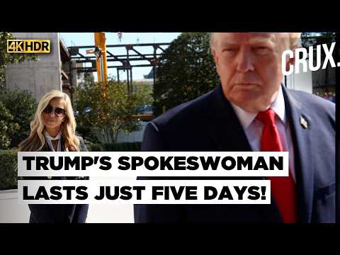 Trump's Press Chief Katie Zacharia Ousted After Botched Briefing, 'China Bar Exam' Row | 4K