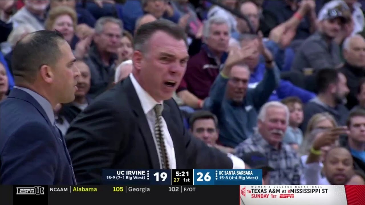 UCI Basketball vs UCSB Game Highlights 2 8 20 YouTube