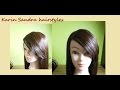 Haircut tutorial | Side Swept Bangs haircut |Long side Bangs haircut | Coupe longue frange côté