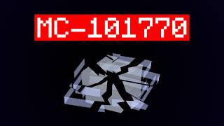 The Saddest Bug-Fix in Minecraft History