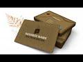 Creative Business Card Design Photoshop Tutorial | Realistic Jute Fabric Effect