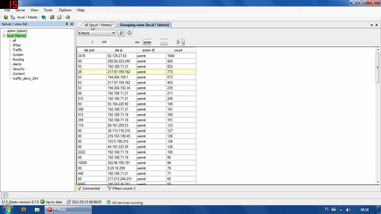F-deets tutorial #4 - advanced event view features