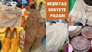 Beşi̇ktaş Sosyete Pazari Dolarla Satilan Pantolonu Bedavaya Aldim Zara Tezgahi Uygun Herşey