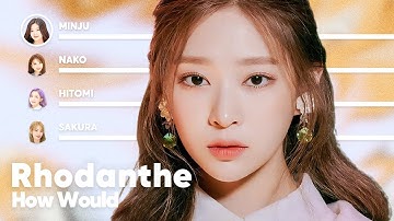 How Would IZ*ONE sing 