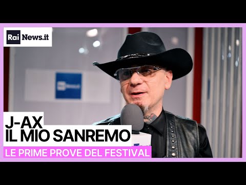 Video Sanremo 2026 - J-Ax alle prove con l'orchestra
