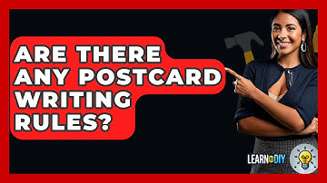 Are There Any Postcard Writing Rules? - LearnToDIY360.com