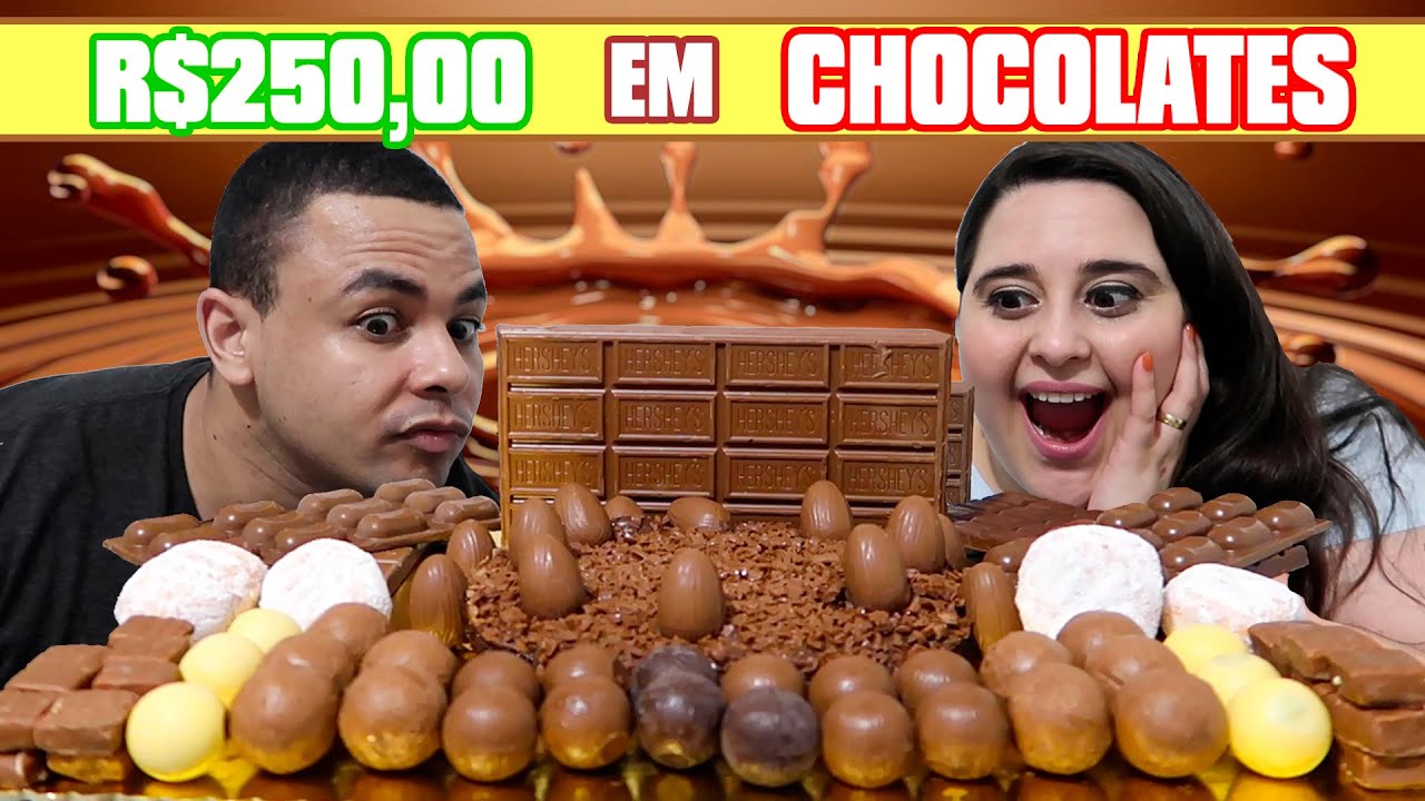 TODOS OS CHOCOLATES QUE NUNCA COMEMOS | CHOCOLATES DE MERCADO