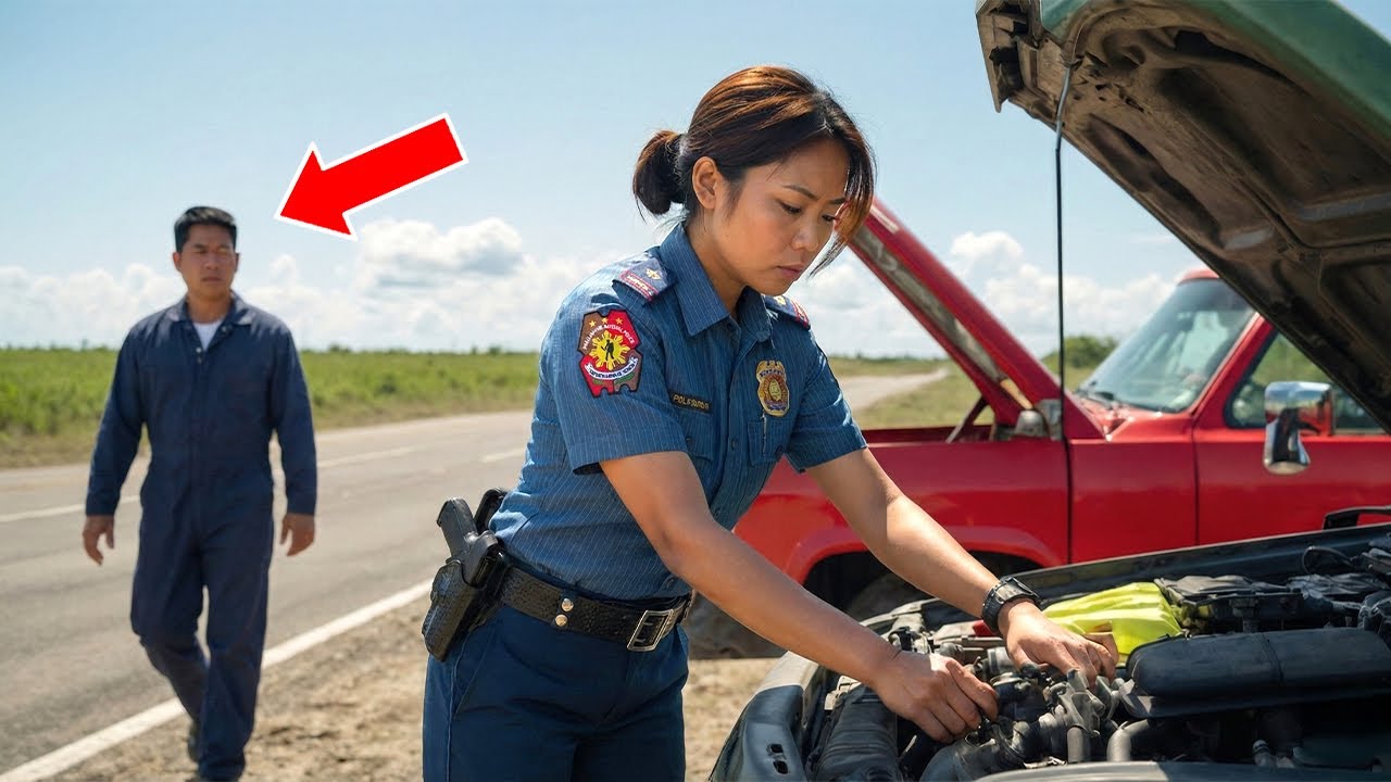 Tumigil ang Binatang Mekaniko Para Tumulong sa Pulis at Nabigla sa Isang Mukhang Hindi Malilimutan