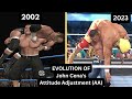 Evolution of john cenas finisher attitude adjustment aa 2002 2023  wwe games