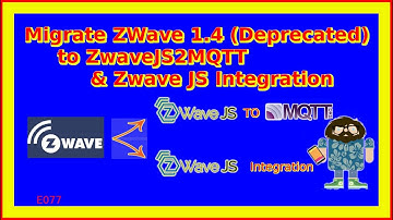 Migrate Zwave 1 4 Deprecated to ZwaveJS2MQTT & ZwaveJS Integration