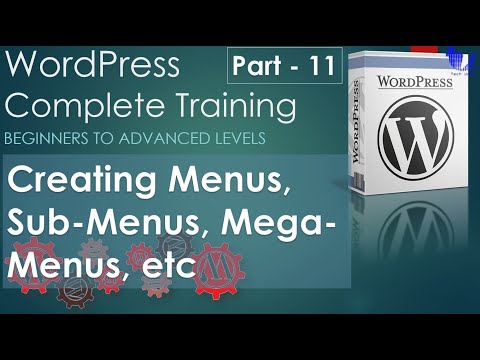 WordPress Complete Training | Part 11 - Creating Menus, Sub-Menus, Mega-Menus [Urdu/Hindi]