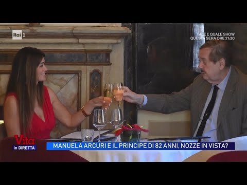 Manuela Arcuri and the 82-Year-Old Genoese Prince: Wedding Bells? - Vita in Diretta 10/07/2026