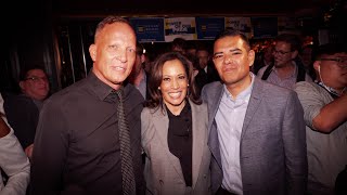 SENATOR KAMALA HARRIS SURPRISE VISIT AT THE ABBEY WEHO