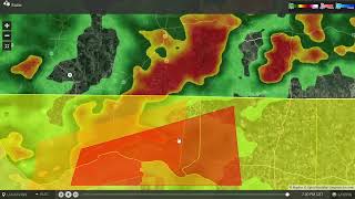 TORNADO WARNING for Corinth Mississippi and Rodgerville Alabama!!!