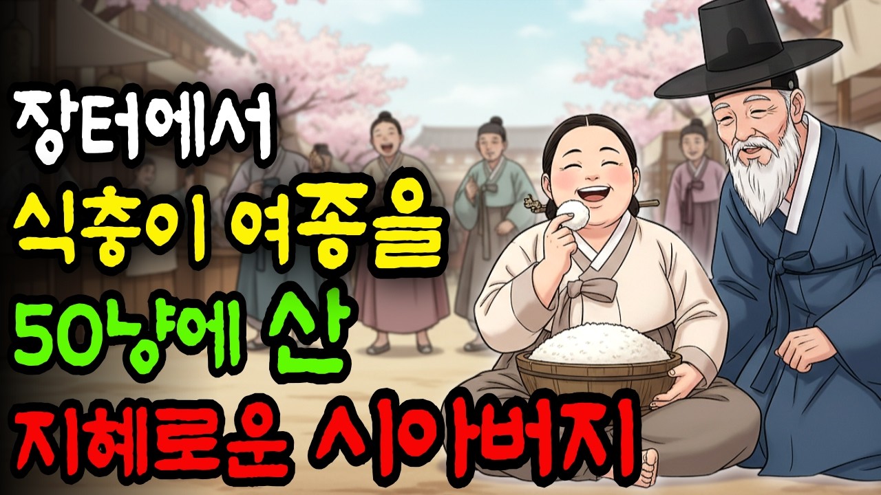 식충이 여종을 50냥에 산 지혜로운 시아버지| 야담·민담·전설·설화·옛날이야기·오디오북