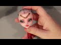 Faceup Monster High Sailor Venus Repaint Part 1