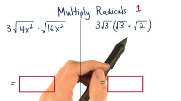 Multiply Radicals Practice 1 - Visualizing Algebra