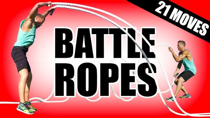 Whole Body Exercise - Battle Ropes for Fitness • Diary of a Detour