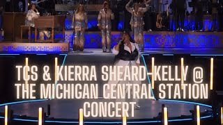 TCS & Kierra Sheard-Kelly @ The Michigan Central Station Concert ✨