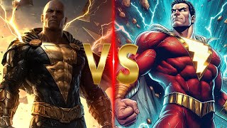 Why Black Adam Vs Shazam: Isn't Even Close! Clash of Two Powerhouses