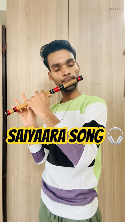 Saiyaara Title Song | Flute cover || trending songs 2025