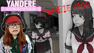 AWAS ADA ZOMBIE!! | Yandere Simulator Zombie Mod [Part 60] screenshot 4