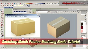 Sketchup Match Photos Modeling Basic Tutorial