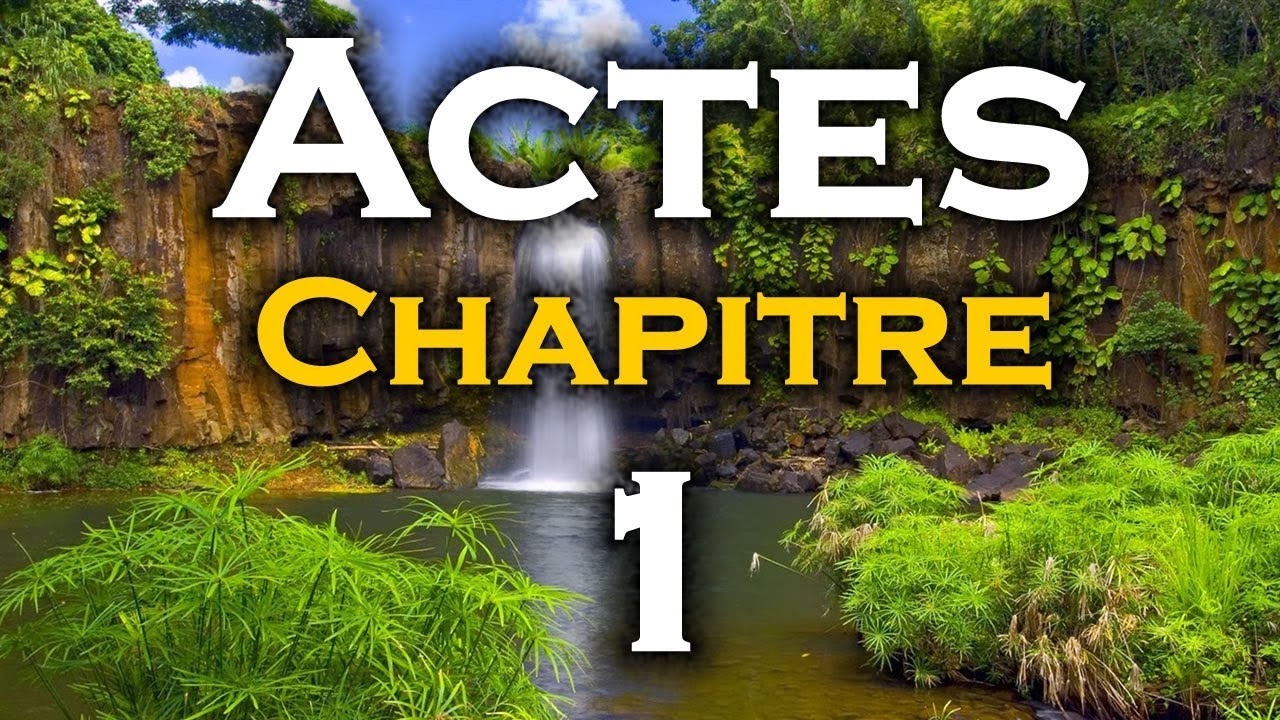 Actes Chapitre 1 - (Version Louis Segond révisée - Colombe - 1978) - YouTube