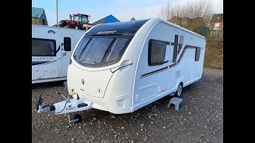 2017 Swift Conqueror 560 End island bed / centre washroom high spec