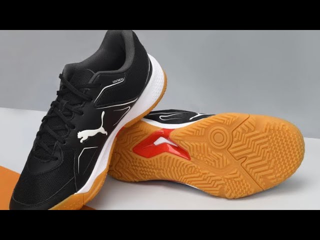 badminton shoe for Men|Black | #puma #badminton - YouTube