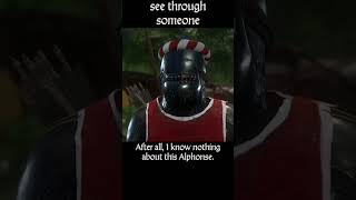 see through sb — Kingdom Come : Deliverance dialogue scene