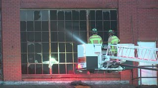 Crews battle 2-alarm fire at Newark development project