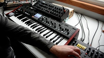 Synthwave #19 with DeepMind 12, Behringer Pro-1, Digitakt and Volcas