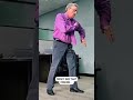 Unexpected video of an old man dancing Electric Boogie at work