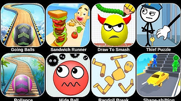 Hide Ball,Draw To Smash,Ragdoll Break,Snake Clash,Race Master,Roblox,Sandwich Runner...