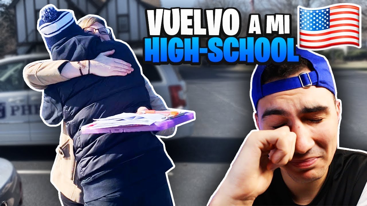 VUELVO A MI INSTITUTO AMERICANO 5 años más tarde... *¿Cómo es un HIGH SCHOOL en USA?*