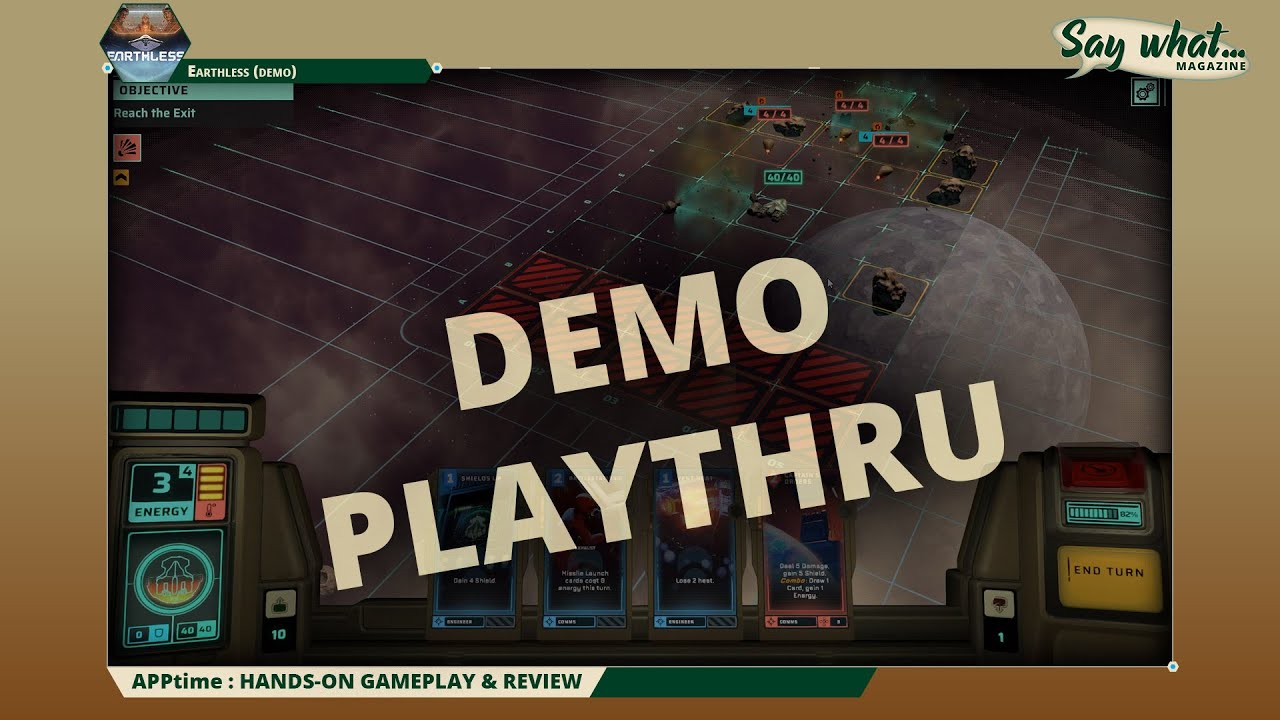 Earthless - Demo gameplay on Steam