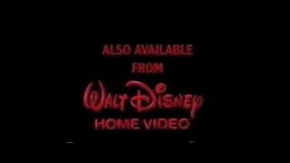 Also Available from Walt Disney Home Video Ident (1994)(UK)