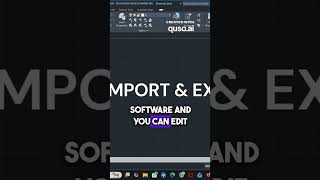 autocad import export with other software